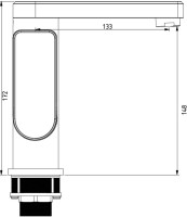 Смеситель для раковины Savol S-600716