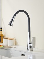 Смеситель для кухни Haiba HB73823 хром