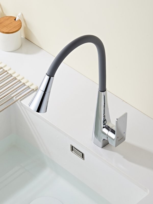 Смеситель для кухни Haiba HB73823 хром