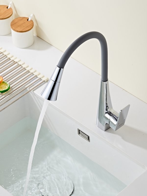 Смеситель для кухни Haiba HB73823 хром