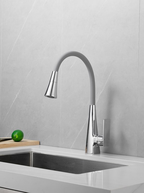 Смеситель для кухни Haiba HB73823 хром