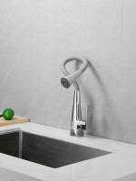 Смеситель для кухни Haiba HB73823 хром