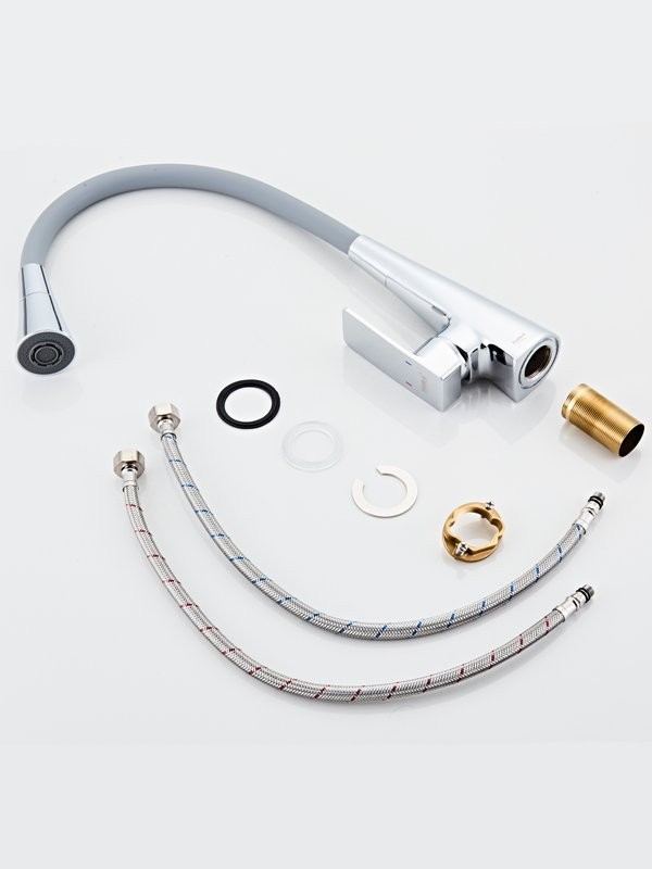 Смеситель для кухни Haiba HB73823 хром