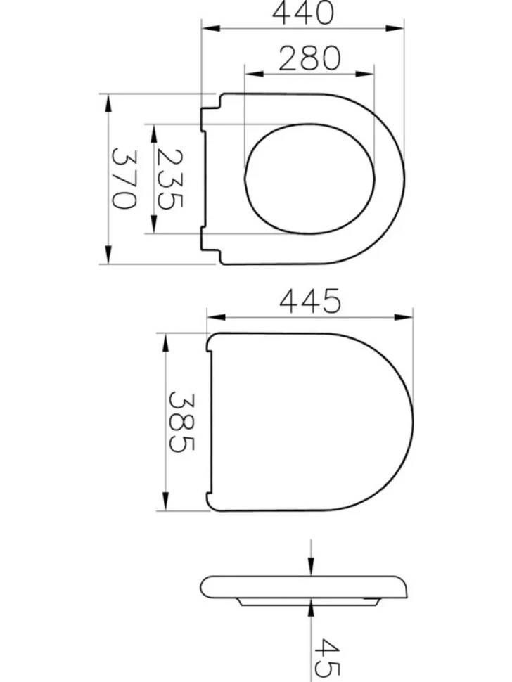 Унитаз подвесной VitrA Liquid 7321B403-0075 безободковый, с микролифтом, глянцевый белый