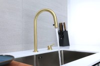 Смеситель для кухни Paulmark Estetica Es218006-LG светлое золото