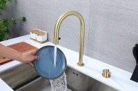 Смеситель для кухни Paulmark Estetica Es218006-LG светлое золото