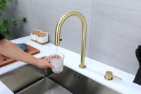 Смеситель для кухни Paulmark Estetica Es218006-LG светлое золото