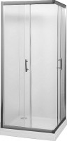 Душевой уголок Aquanet Alfa Cube NAA1142 900х900х2000 стекло прозрачное, профиль хром