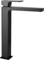 Смеситель для раковины Remer Absolute AU11LCFP чёрный брашированный хром Смеситель для раковины Remer Absolute AU11LCFP чёрный брашированный хром