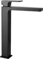 Смеситель для раковины Remer Absolute AU11LCFP чёрный брашированный хром