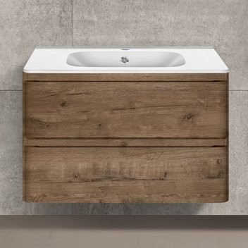 Тумба под раковину Vincea Vico 80 подвесная, дуб винтаж
