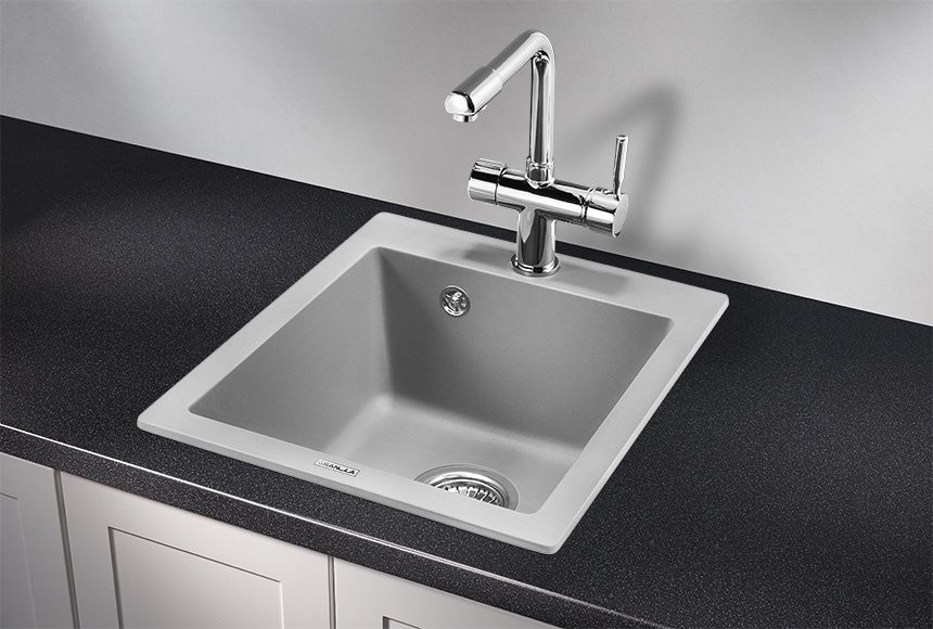 Мойка кухонная Granula 4201, алюминиум