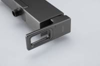 Смеситель для ванны с душем Gappo G3217-9 оружейная сталь