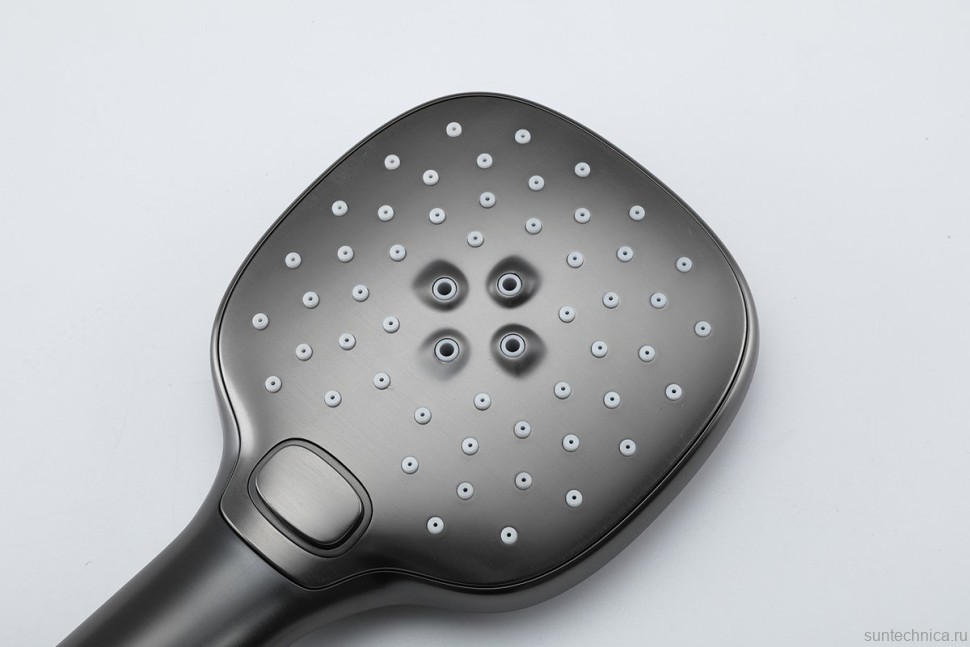 Смеситель для ванны с душем Gappo G3217-9 оружейная сталь