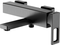 Смеситель для ванны с душем Gappo G3217-9 оружейная сталь