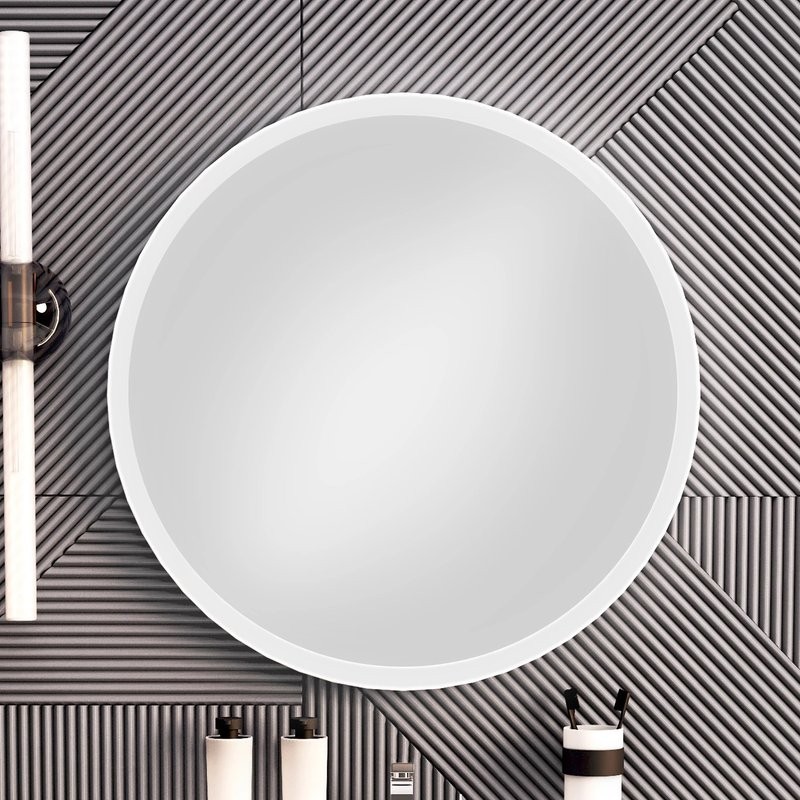 Зеркало круглое Runo Руан 77 с подсветкой