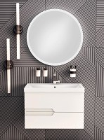 Зеркало круглое Runo Руан 77 с подсветкой Зеркало круглое Runo Руан 77 с подсветкой