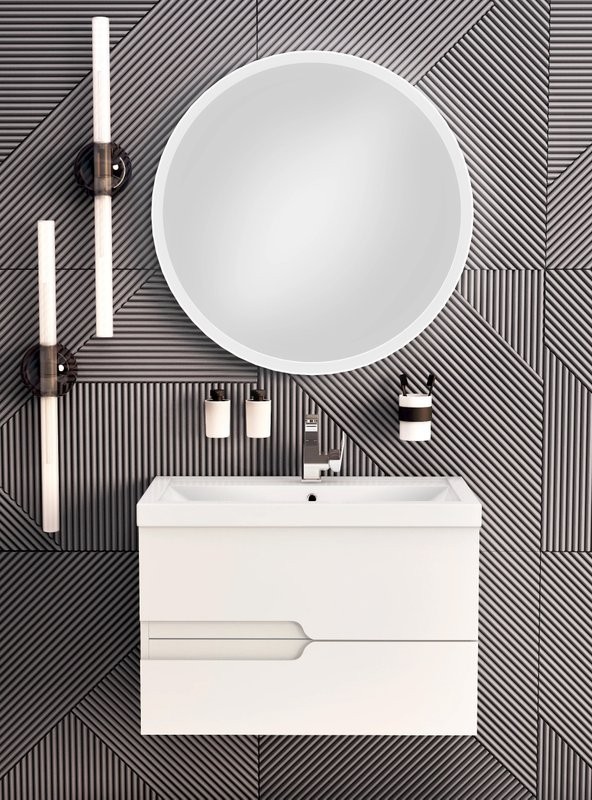 Зеркало круглое Runo Руан 77 с подсветкой