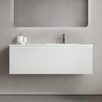 Тумба с раковиной Sancos Snob R 1.0 120, R bianco