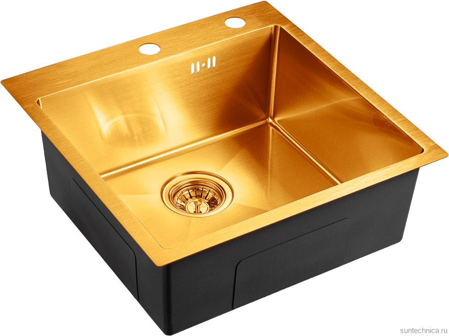Мойка кухонная Emar PVD EMB-117A PVD Nano Golden