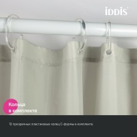 Штора для ванной IDDIS Base BD01P24i11 240х200, бежевая