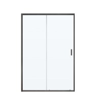 Душевая дверь в нишу Vincea City VDS-5CT150CLGM 150x195, профиль вороненая сталь