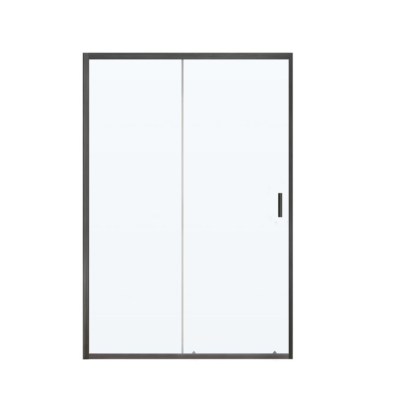 Душевая дверь в нишу Vincea City VDS-5CT150CLGM 150x195, профиль вороненая сталь