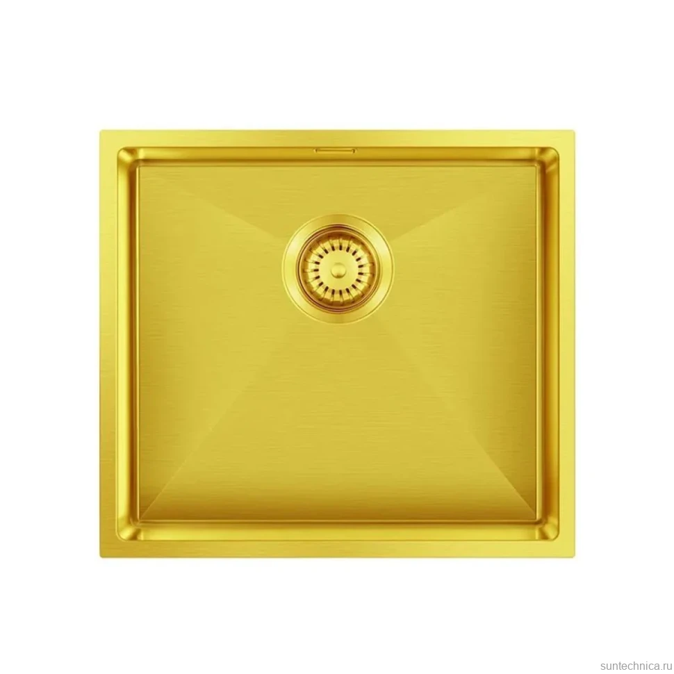 Мойка кухонная Seaman Eco Marino SME-490-GS.A gold satin
