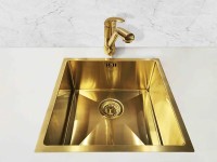 Мойка кухонная Seaman Eco Marino SME-490-GS.A gold satin