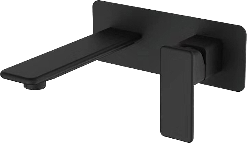 Смеситель для раковины beWash Tiere BVMM1BW234 С ВНУТРЕННЕЙ ЧАСТЬЮ, черный