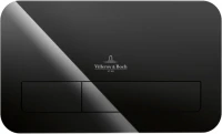 Комплект Унитаз подвесной Villeroy & Boch Venticello 4611RL01 безободковый, альпийский белый + Инсталляция + Кнопка Viconnect 922400RB черная глянцевая