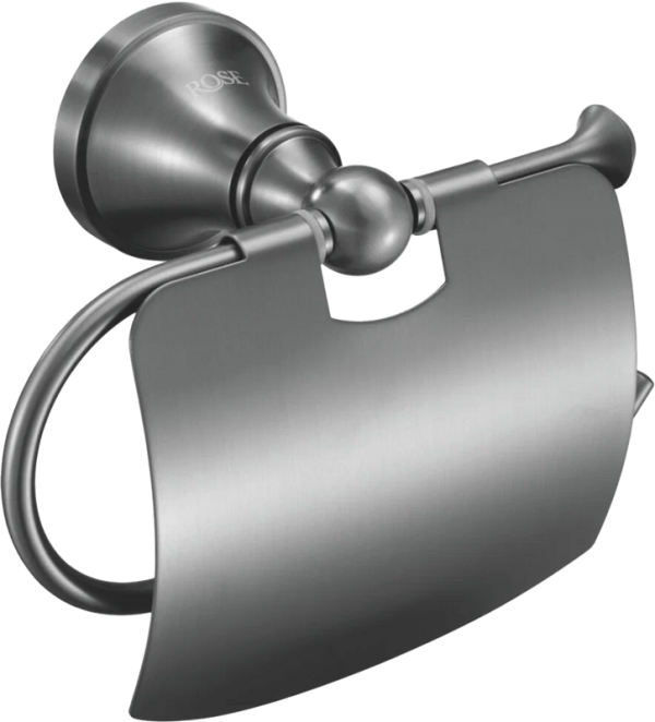 Держатель туалетной бумаги Rose RG1905T пепельный