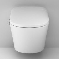 Комплект Унитаз подвесной AM.PM Sensation CCC301700SC с функцией биде, микролифтом + Инсталляция TECE Base 9400413 4 в 1 с кнопкой смыва