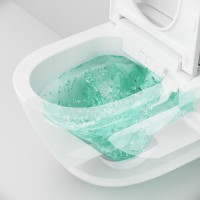 Комплект Унитаз подвесной AM.PM Sensation CCC301700SC с функцией биде, микролифтом + Инсталляция TECE Base 9400413 4 в 1 с кнопкой смыва