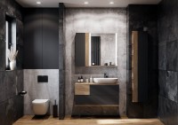 Зеркало AQUATON Терра 61 дуб кантри, с полкой