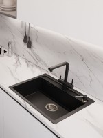 Мойка кухонная Emar Quartz EMQ-1640.Q морион Мойка кухонная Emar Quartz EMQ-1640.Q морион