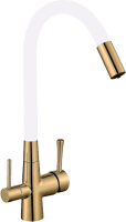 Смеситель для кухни Savol S-L1806C-02 с гибким изливом