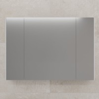 Зеркальный шкаф "ЛИМА 100" эмаль, белый матовый Зеркальный шкаф "ЛИМА 100" эмаль, белый матовый