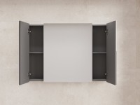 Зеркальный шкаф "ЛИМА 100" эмаль, белый матовый Зеркальный шкаф "ЛИМА 100" эмаль, белый матовый