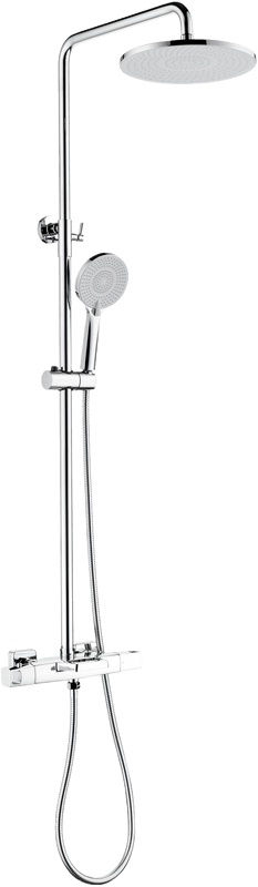 Душевая стойка Kaiser Quadris 25282 с термостатом, хром