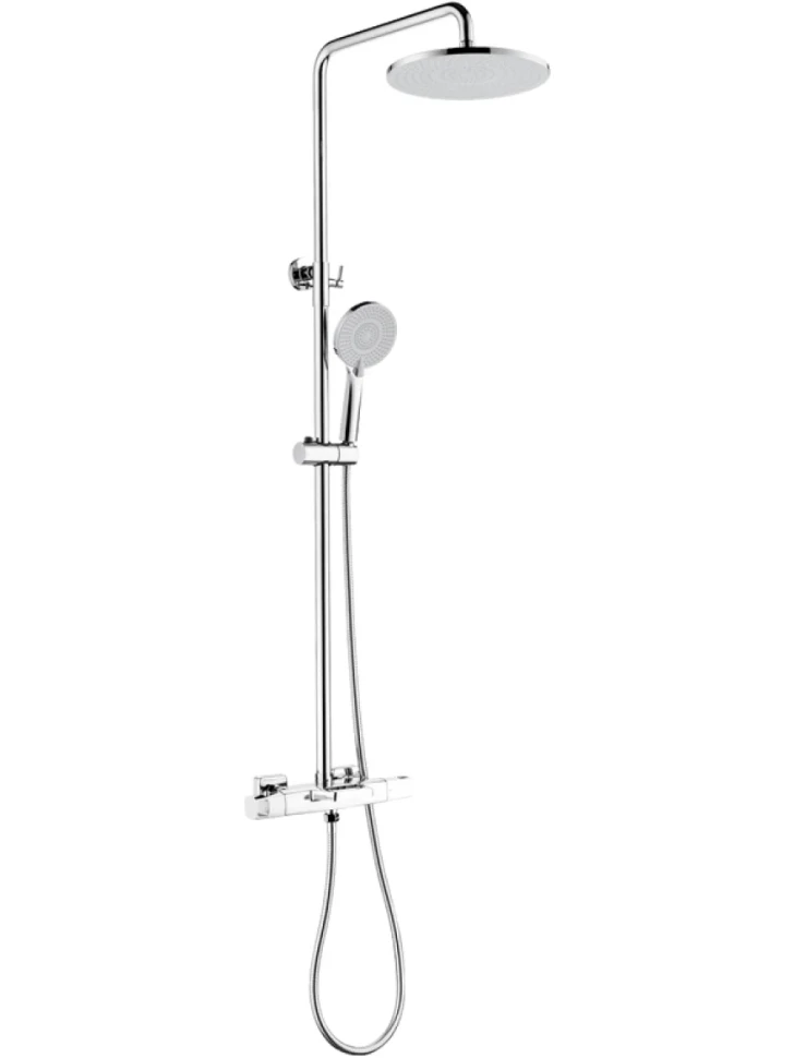 Душевая стойка Kaiser Quadris 25282 с термостатом, хром