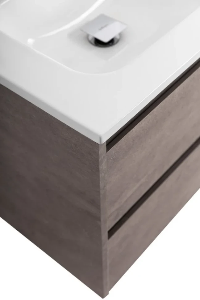 Мебель для ванной комнаты BelBagno Kraft 120 для двоих, cemento grigio