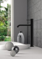 Смеситель для раковины Remer X Style X11LXLNO чёрный матовый
