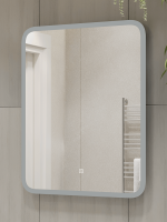 Зеркало CONTINENT Led Bruno 60х80 см, сенсорное, с холодной подсветкой