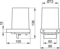 Набор Стакан Keuco Edition 11 11150019000 + Дозатор 11152019000