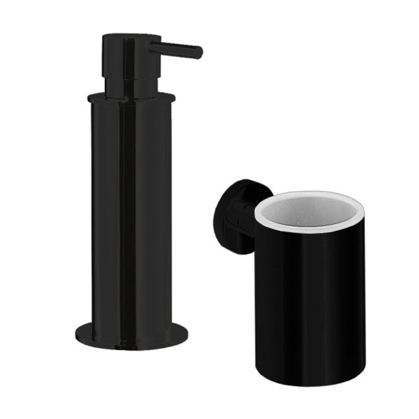 Набор Стакан Colombo Design Plus W4902.NM + Дозатор W4980.NM