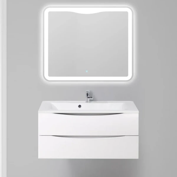 Мебель для ванной комнаты BelBagno Marino 100 bianco lucido, подвесная