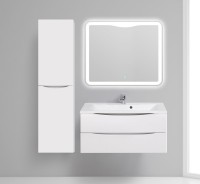 Мебель для ванной комнаты BelBagno Marino 100 bianco lucido, подвесная