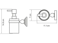 Набор Стакан Wasserkraft Diemel K-2228 + Дозатор K-2299 Набор Стакан Wasserkraft Diemel K-2228 + Дозатор K-2299