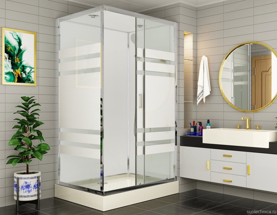 Душевая кабина Esbano Econom ESE-129CKR